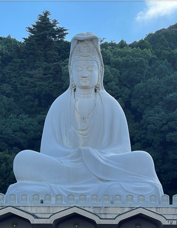 La Déesse Kannon, Déesse de la compassion du Reiki Karuna à Kyoto